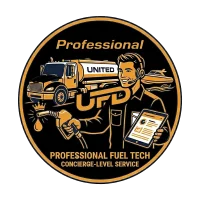 Professional fuel technician United Fuel Direct dockside marine fuel delivery Gulf Coast ethanol-free gas diesel service